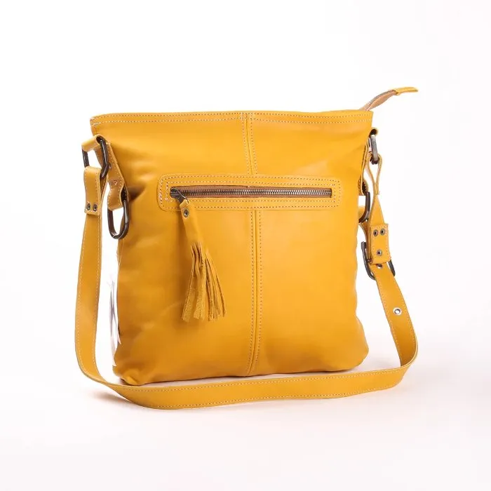 Thandana Messenger Leather Handbag
