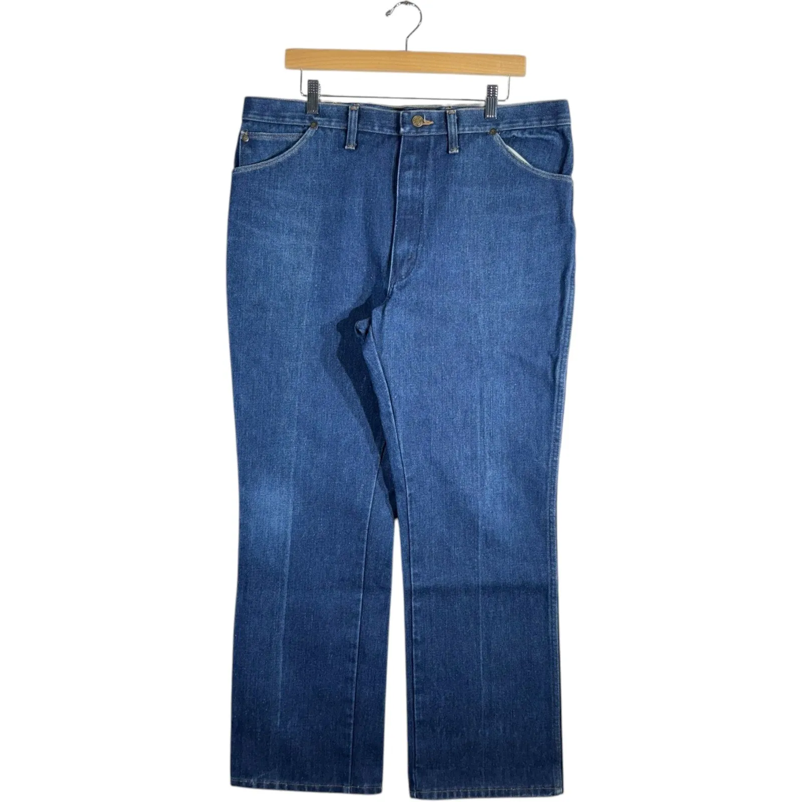 Vintage Wrangler Straight Leg Lined Denim Jeans 40x32