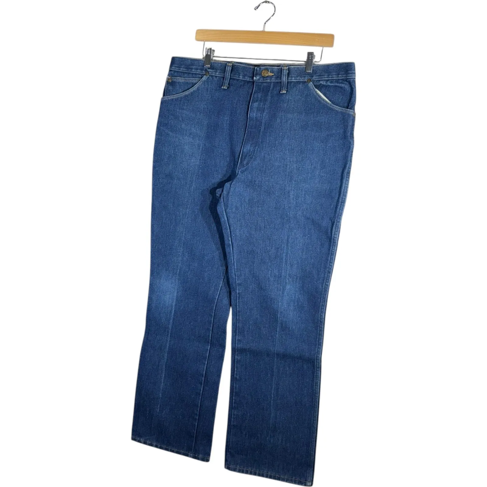 Vintage Wrangler Straight Leg Lined Denim Jeans 40x32