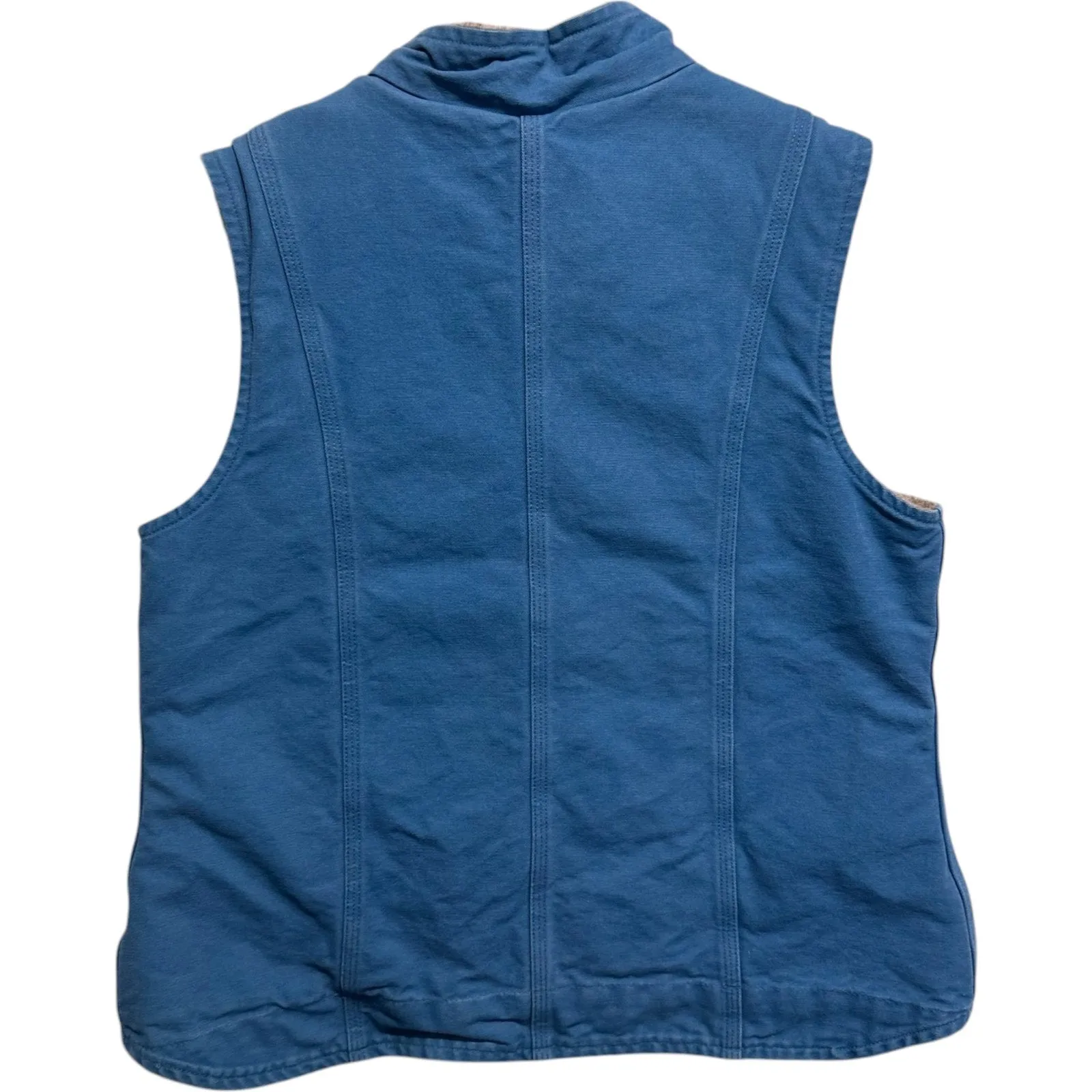 Vintage Youth Carhartt Denim Full Zip Lined Vest
