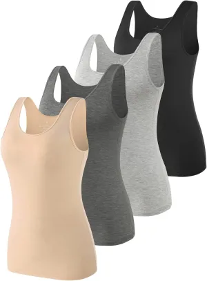 Vislivin Womens Supersoft Camisole Stretch Casual Tank Tops