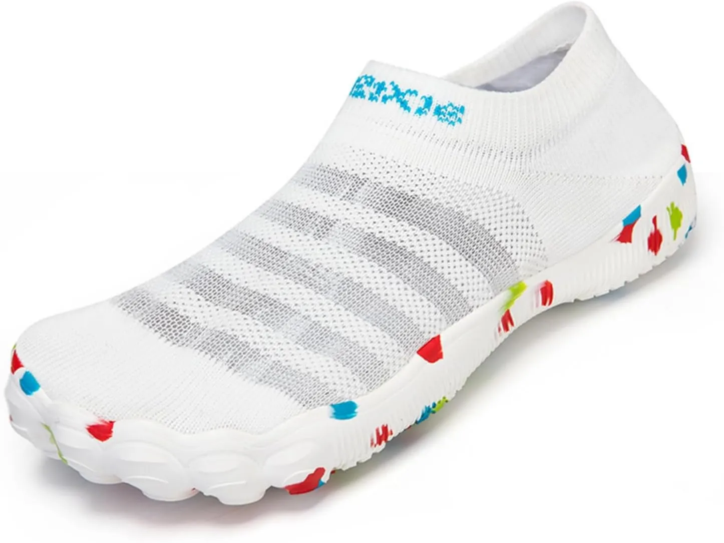 Water Shoes Women Barefoot Grounded Footwear for Women Men with Neuropathy Pool Shoes Wide Toe Box Sneakers Slip On Athletic Workout Gym Footwear Beach Swim Shoe Quick-Dry Breathable Lightweight