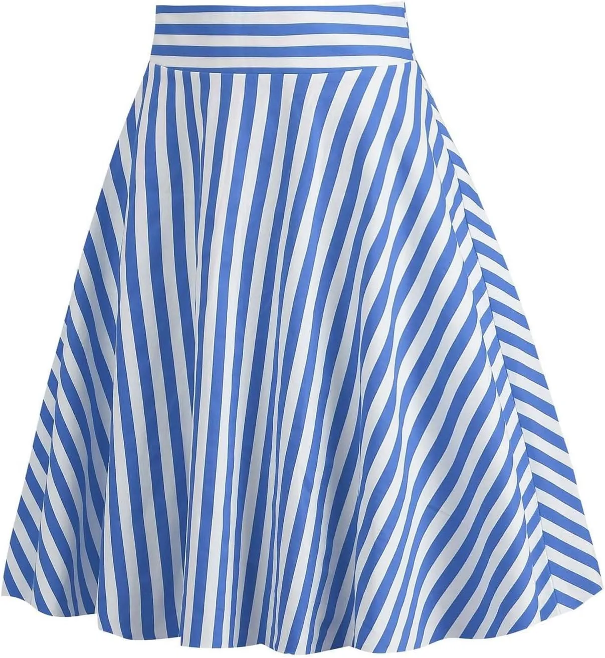 Womens Midi Skirts Stylish Plaid Pleated Skirt Waist Shaping A Line Skirt Womens Midi Skirts