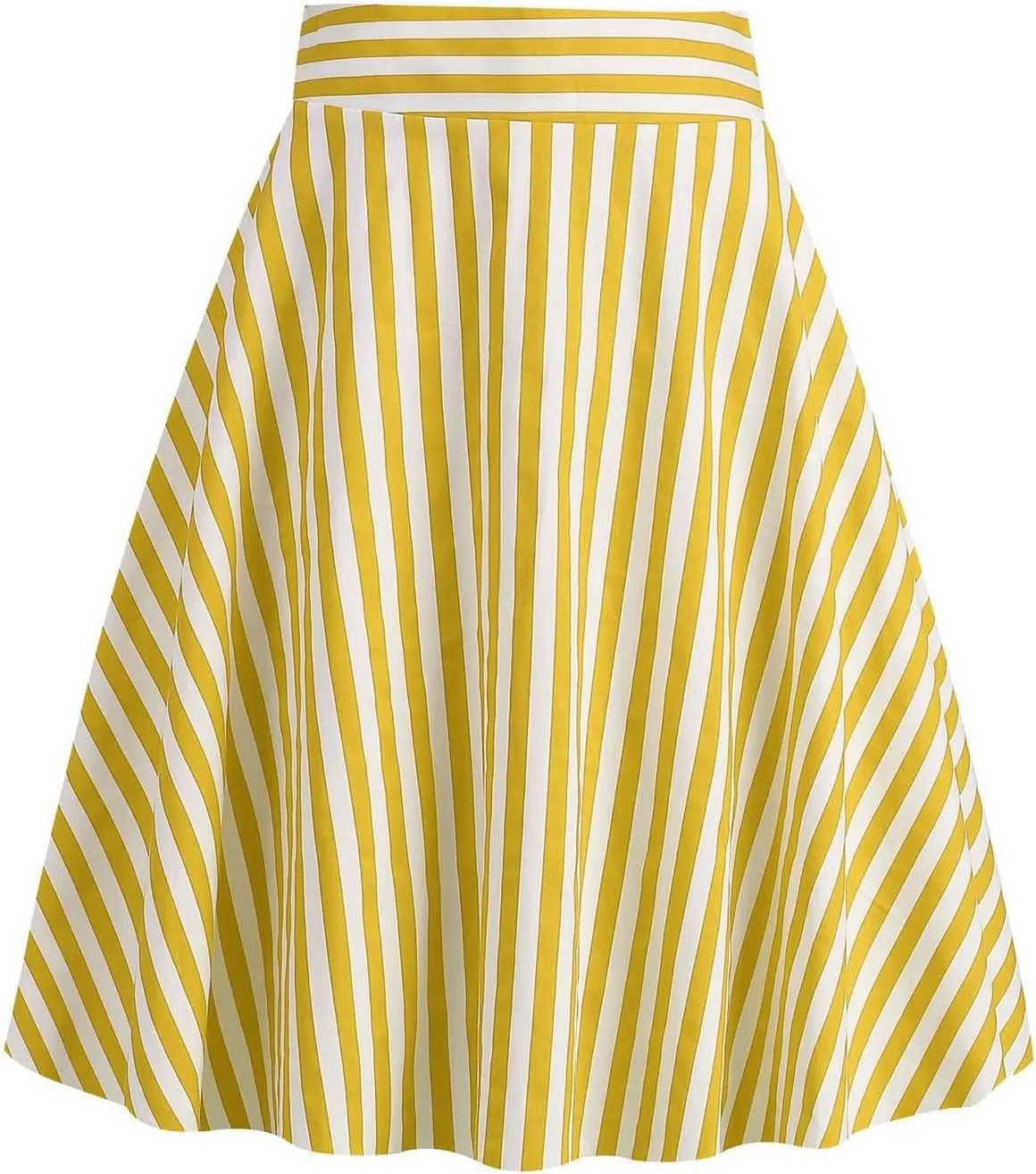 Womens Midi Skirts Stylish Plaid Pleated Skirt Waist Shaping A Line Skirt Womens Midi Skirts
