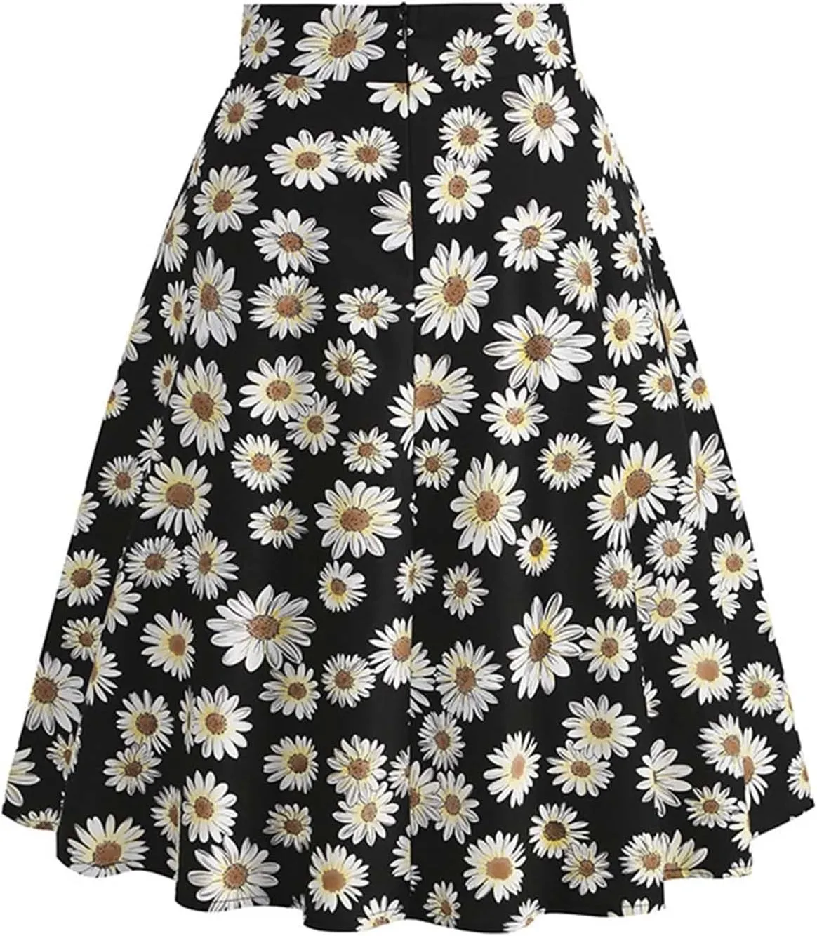 Womens Midi Skirts Stylish Plaid Pleated Skirt Waist Shaping A Line Skirt Womens Midi Skirts