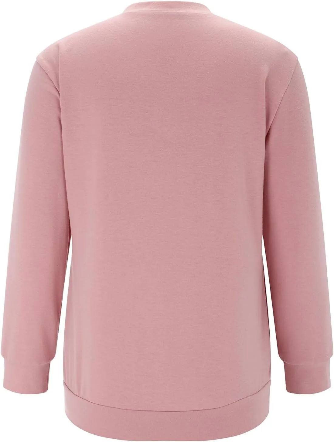 Womens Oversized Sweatshirts Fall Crewneck Long Sleeve Pullover Sweatshirt Trendy Lightweight Outdoors Tops Pockets