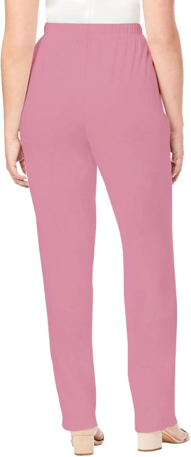 Womens Work Casual Trousers 2025 Trendy Solid Color Straight Leg Pants Going Out Beach Playing Cozy Lounge Sweatpants