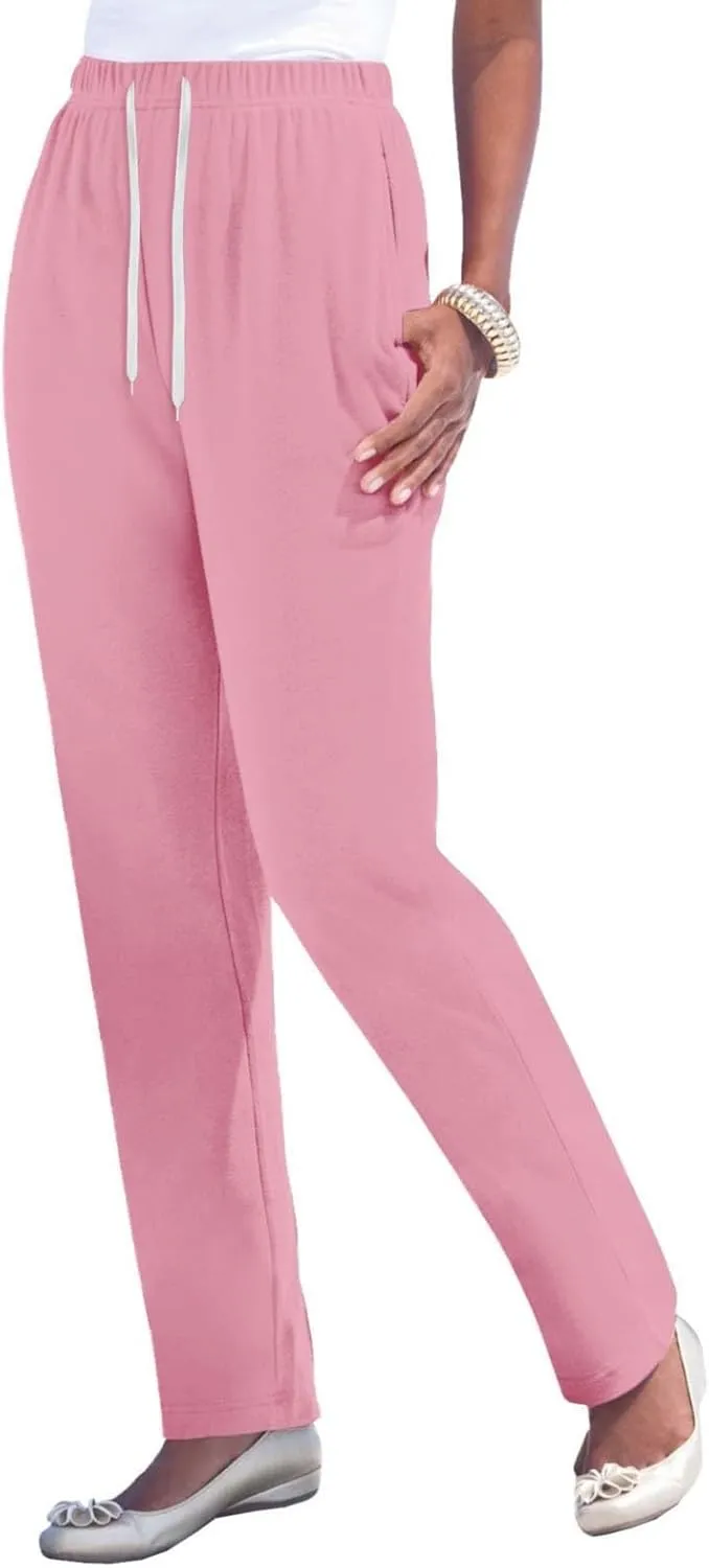 Womens Work Casual Trousers 2025 Trendy Solid Color Straight Leg Pants Going Out Beach Playing Cozy Lounge Sweatpants