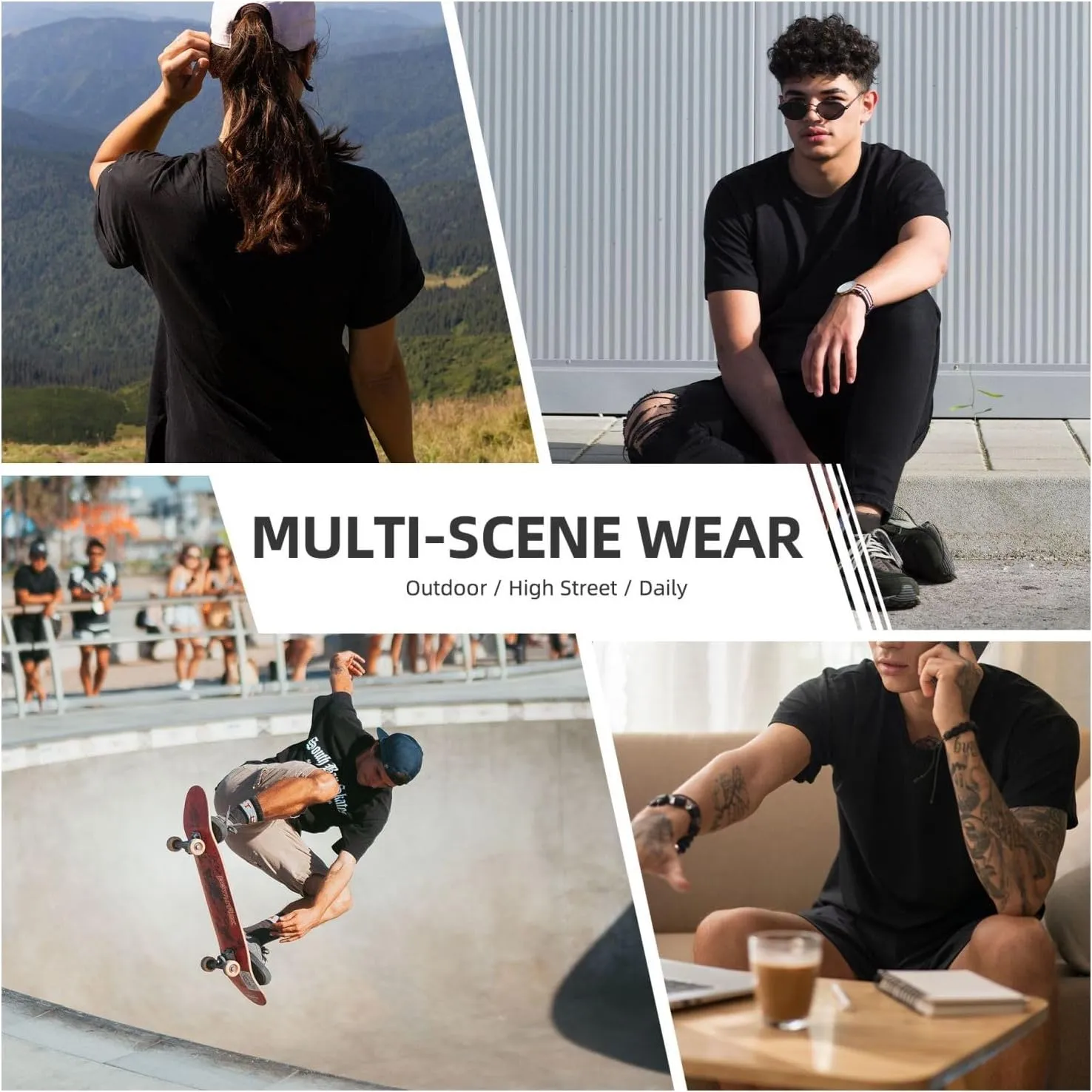 Youth Mens Woman's Short Sleeve Shirt Vintage T Shirts Cotton Crewneck T-Shirt Tops T-Shirts