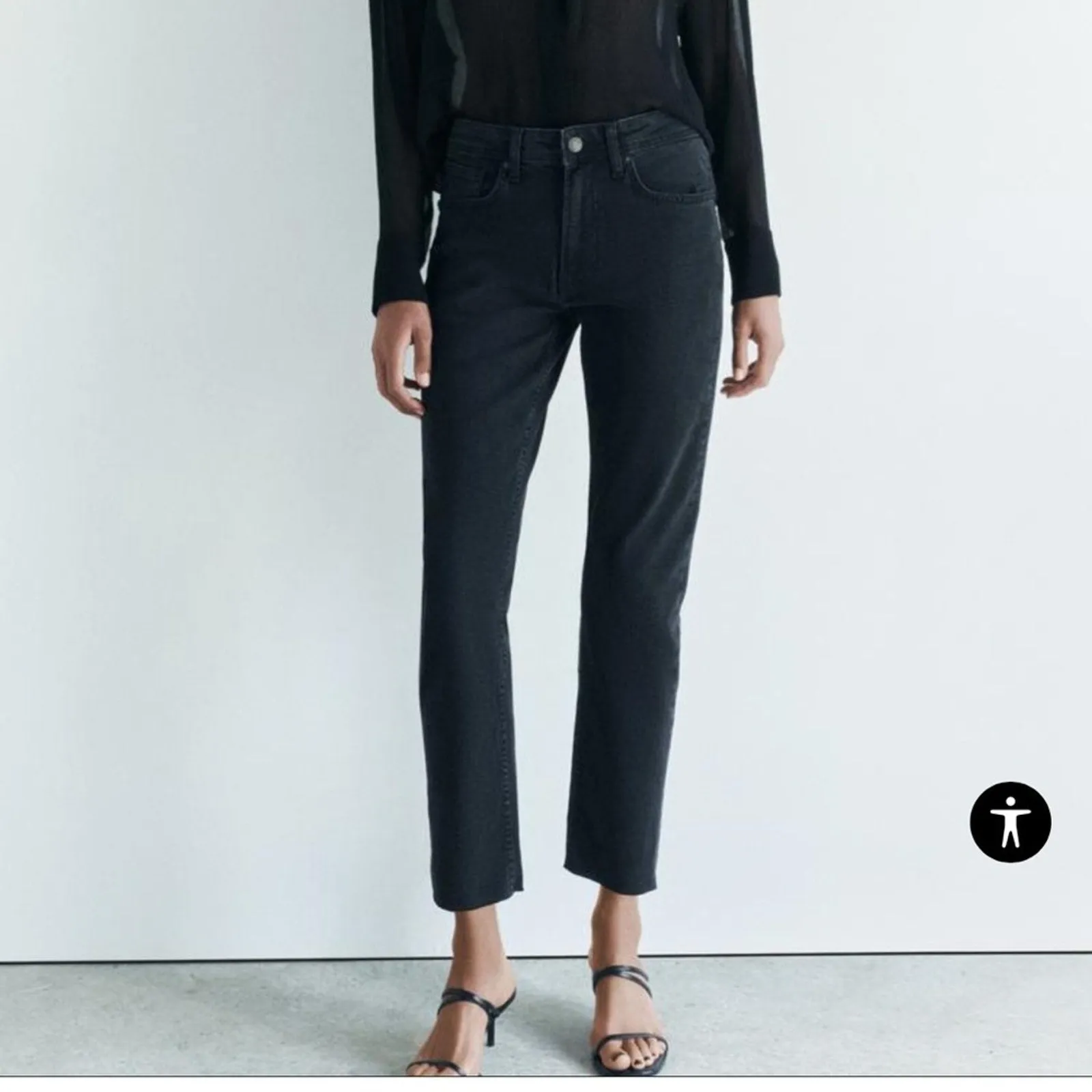Zara Straight Leg Jeans
