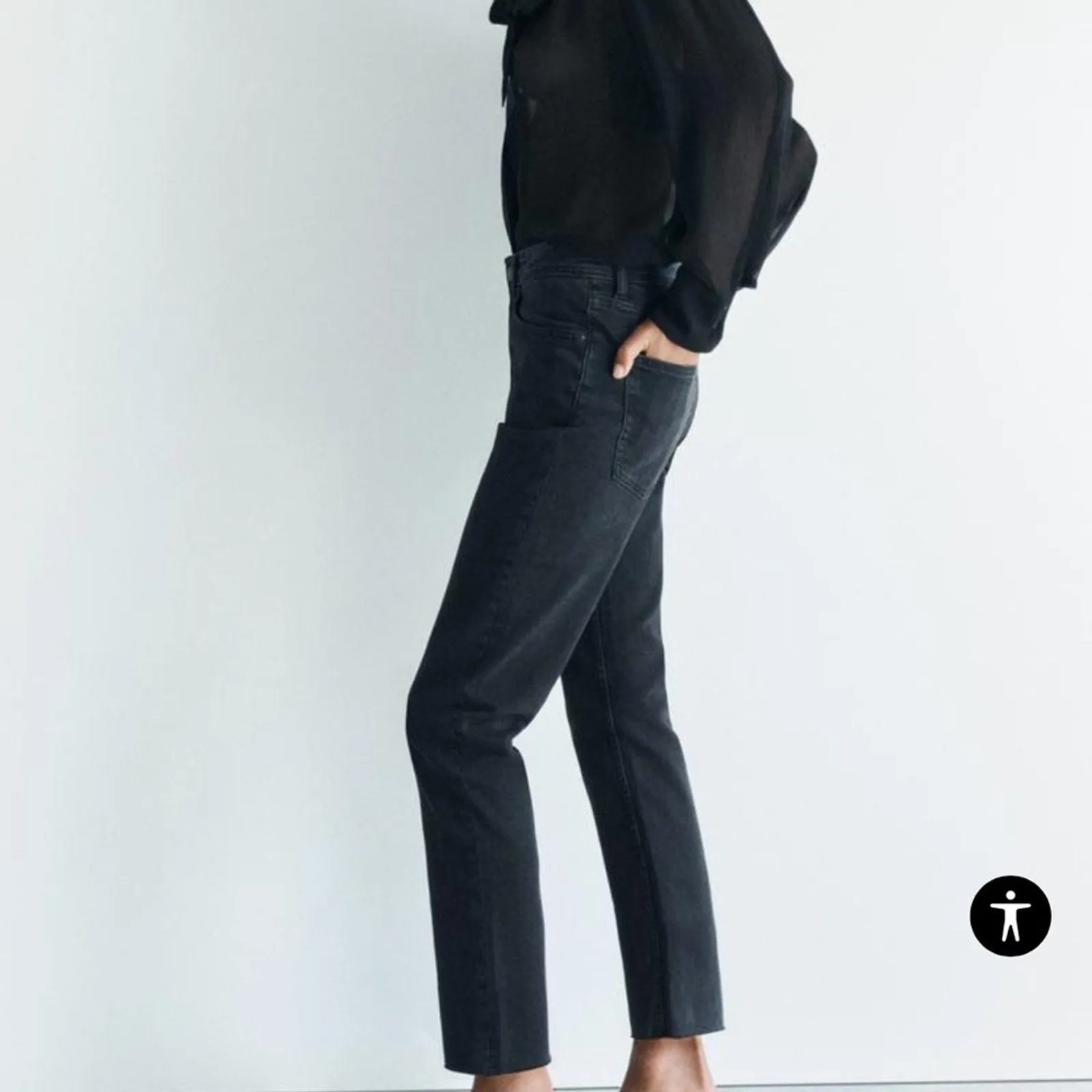 Zara Straight Leg Jeans