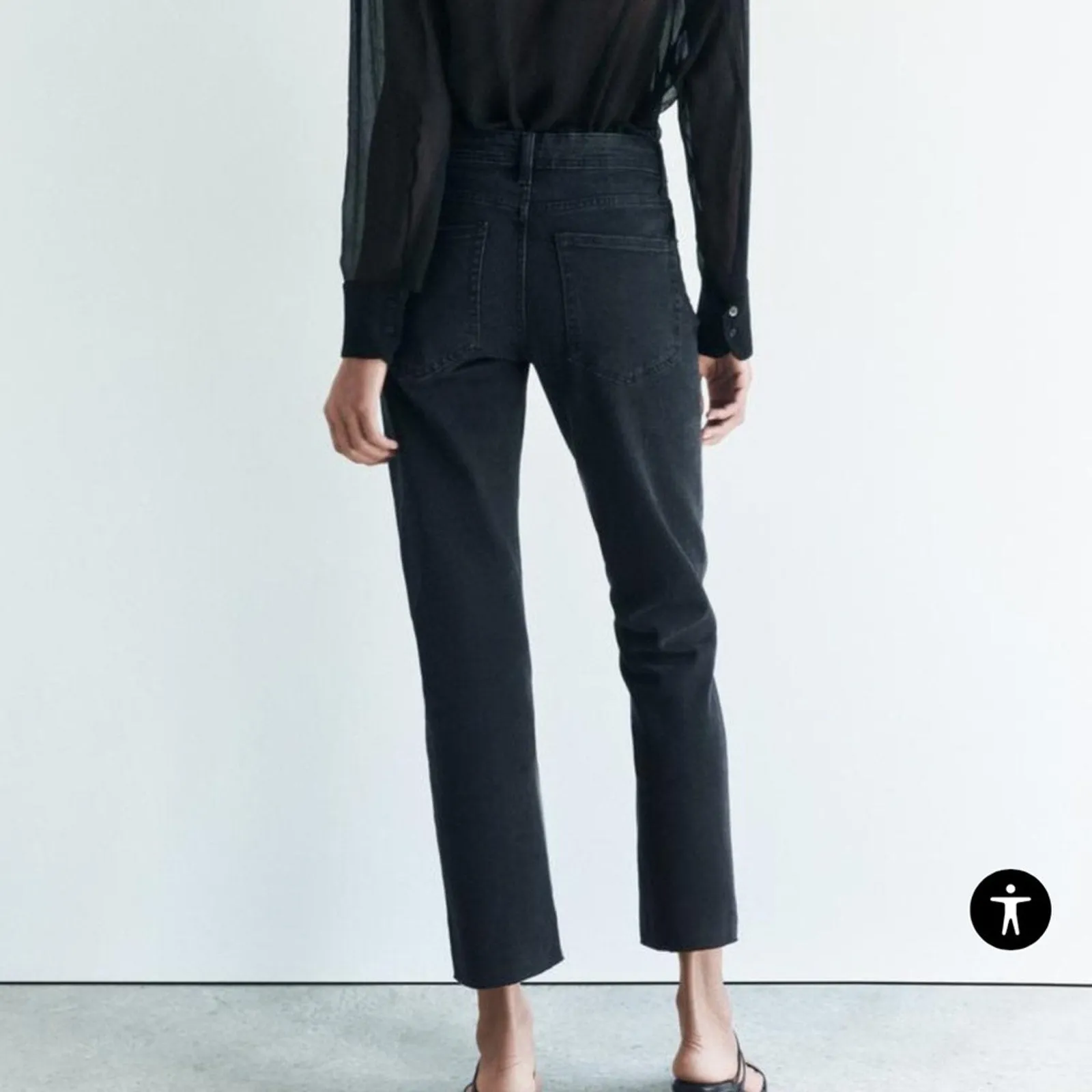 Zara Straight Leg Jeans