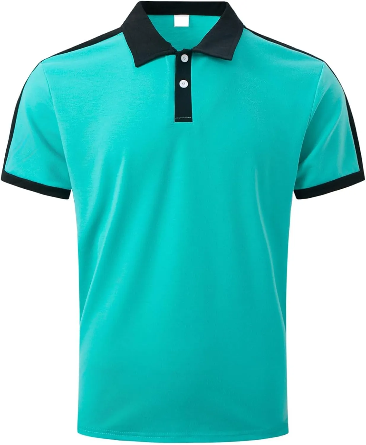Zeiyignr Mens Polo Shirts Short Sleeve Moisture Wicking Golf Polo Athletic Collared Shirt Tennis T-Shirt Summer Work Tops